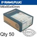 RAWLBOLT M6X85X40MM X50-BOX (12MM HOLE)